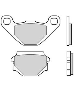 Brembo Remblok Carbon Ceramic Scooter achterzijde 07015CC