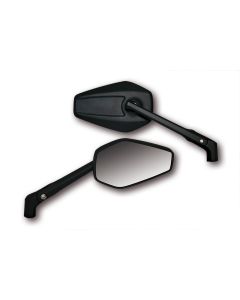 Highsider Spiegels Booster 2 Zwart set