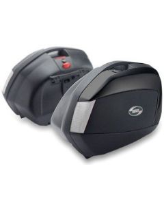 Givi V35NT Tech Kofferset zwart kunststof Smoked grijze reflectors