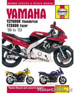 Werkplaatsboek Haynes Yamaha YZF600R Thundercat en FZS600 Fazer (96-03)