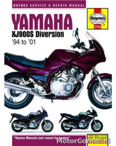 Werkplaatsboek Haynes Yamaha XJ900S Diversion 1994 tot 2001