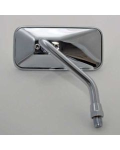 Chopper Spiegel rectangular rechts Chrome per stuk