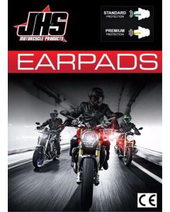 JHS Earpads gehoorbescherming voor de motorrijder