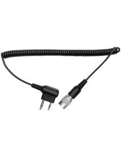 Sena 2-WAY SR10 RADIO CABLE voor MIDLAND TWIN-PIN CONNECTOR  SC-A0115